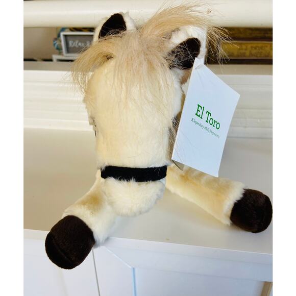 Collectible Wells Fargo Legendary Pony Cream Horse Plush El Toro Rose Parade - Picture 5 of 9